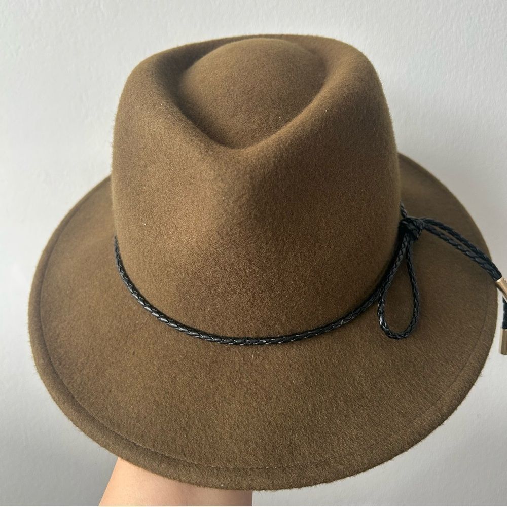 Summer Rose Wool Wool Fedora Hat